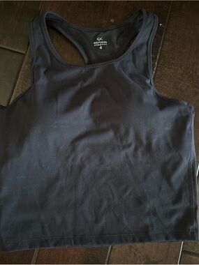 Women's Black Racerback Tank Top